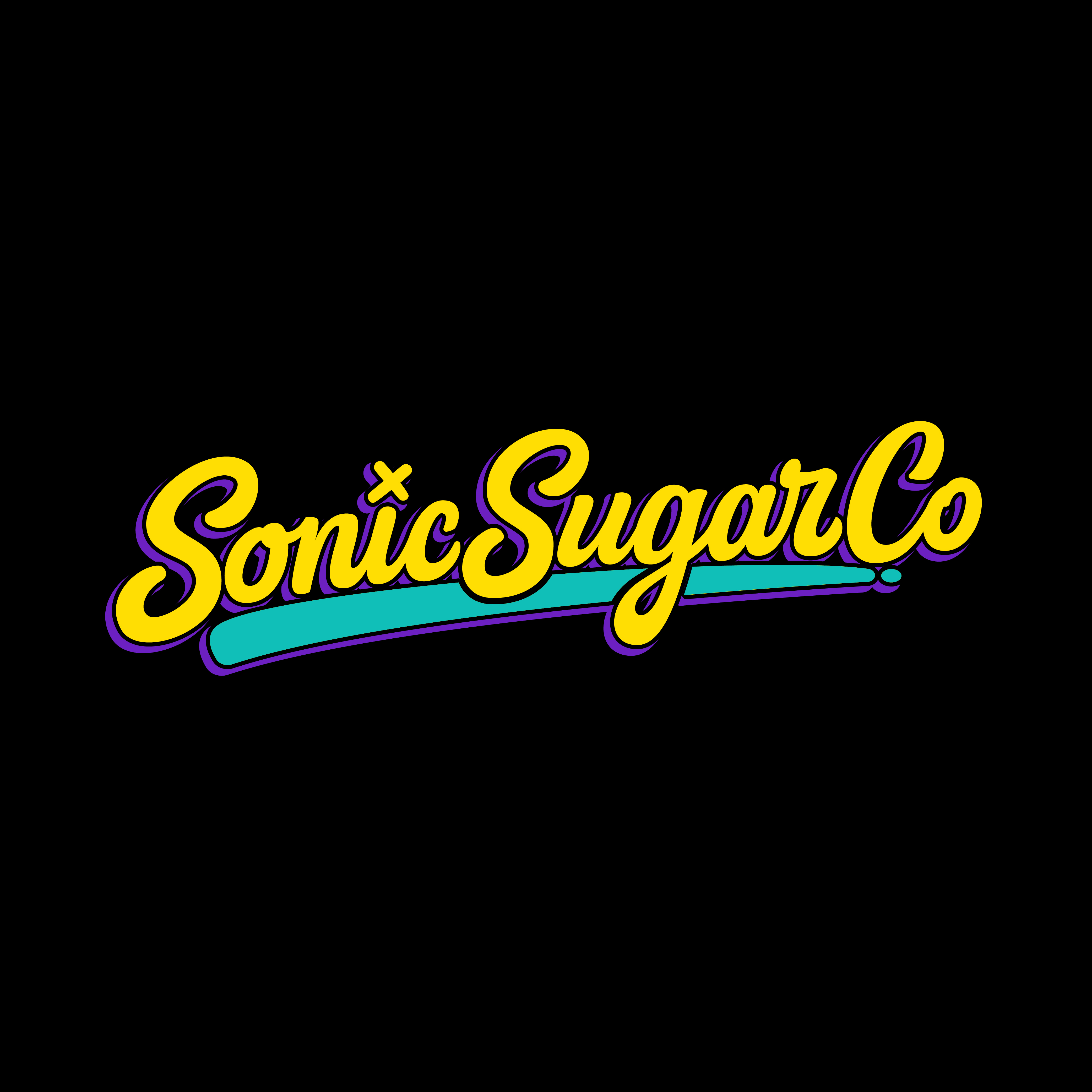 SonicSugarCo typography logo